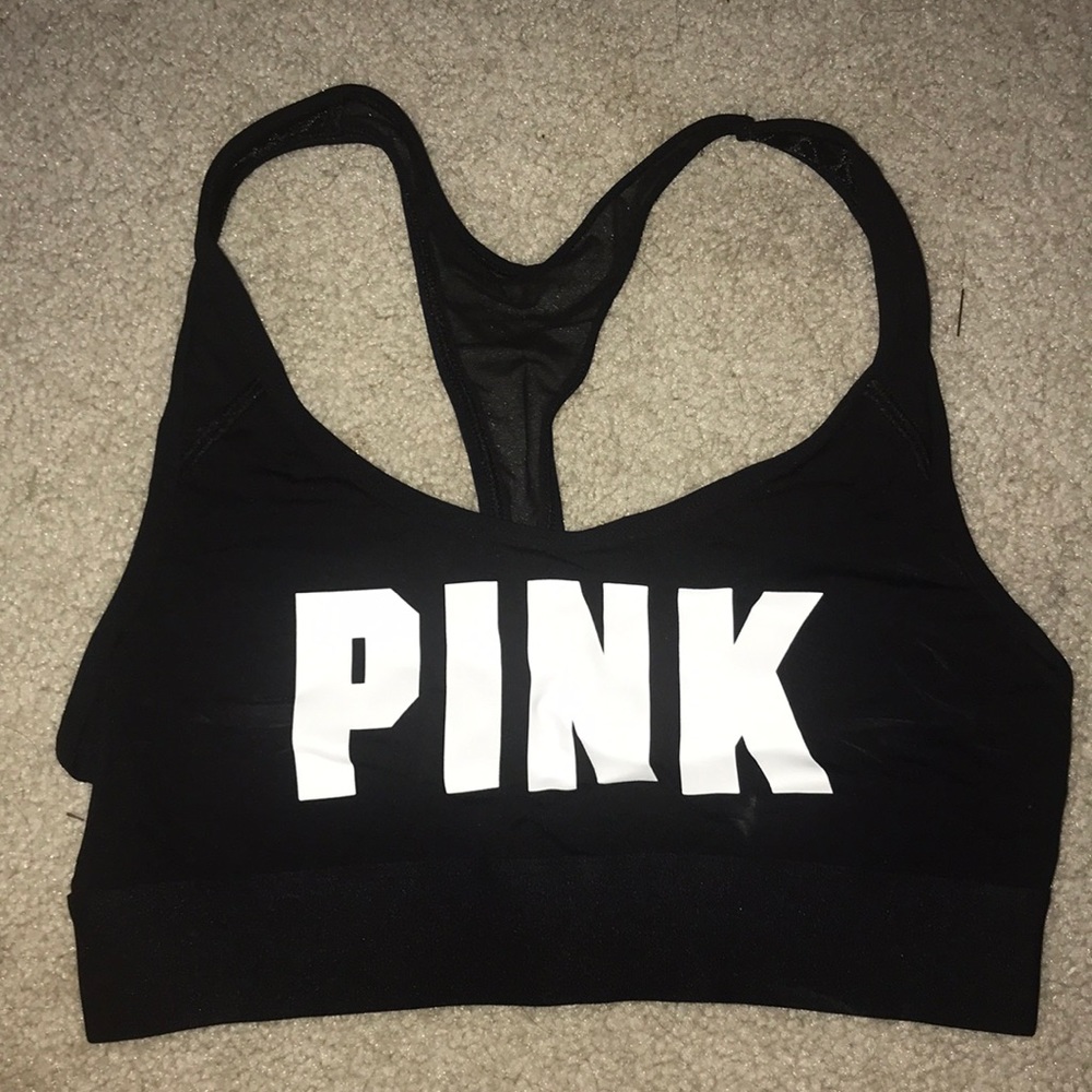 PINK sports bra!!